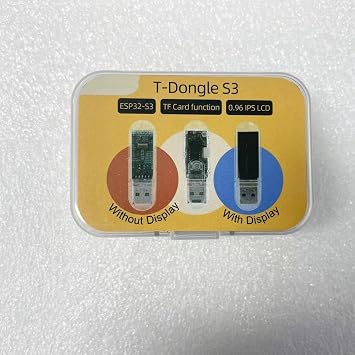 NerdMiner V2 T-Dongle S3 Hashrate 74Kh/S USB BTC Crypto Solo Lottery Miner with Display NerdMiner