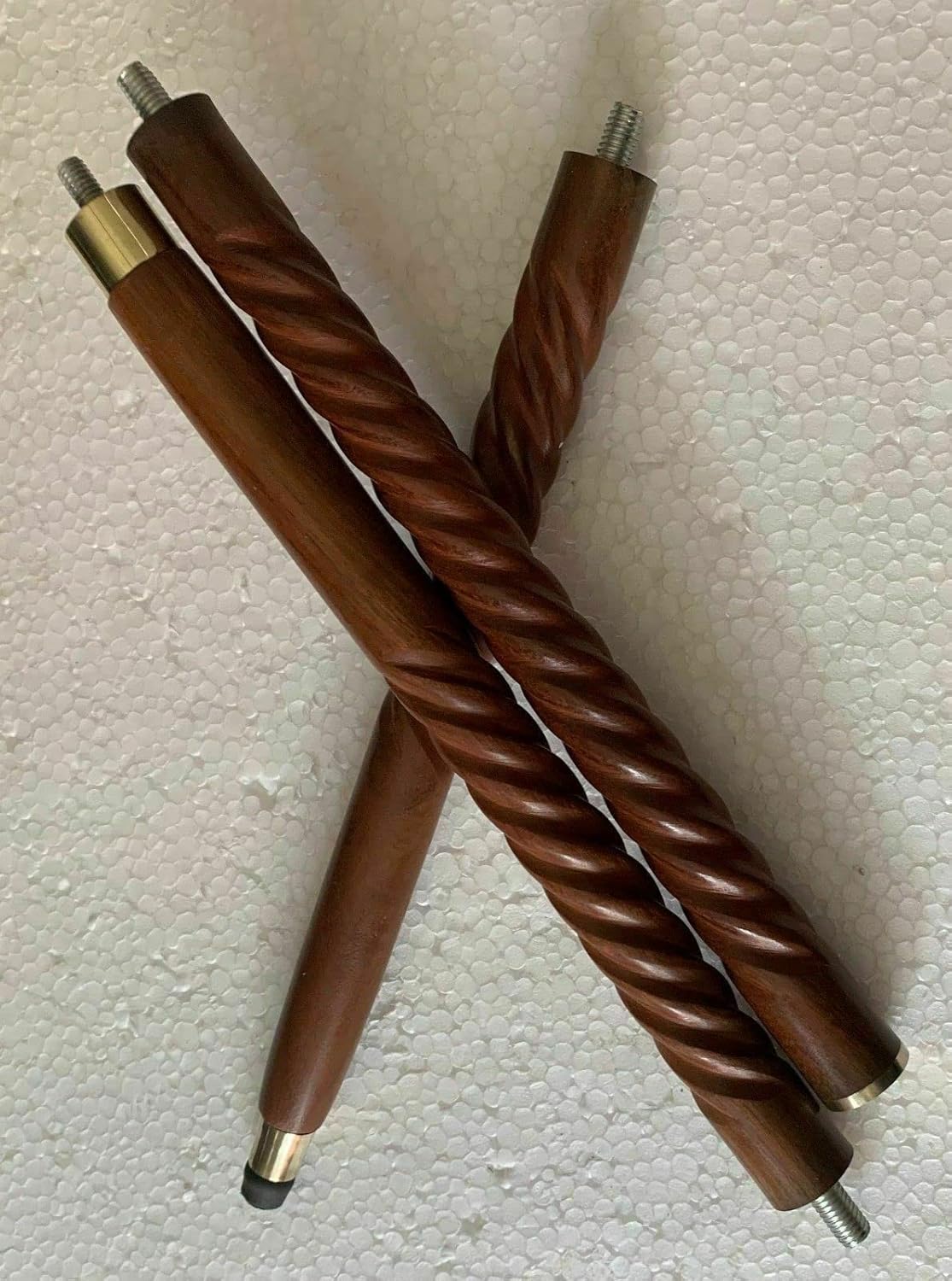 Brass Vintage Style Designer Canes Walking Stick Vintage Antique Foldable Wooden Walking Stick Cane Brass Nautical Walking Stick Gift for Senior by Maa Vaishno Nautical Store : Clothing, Shoes & Jewelry