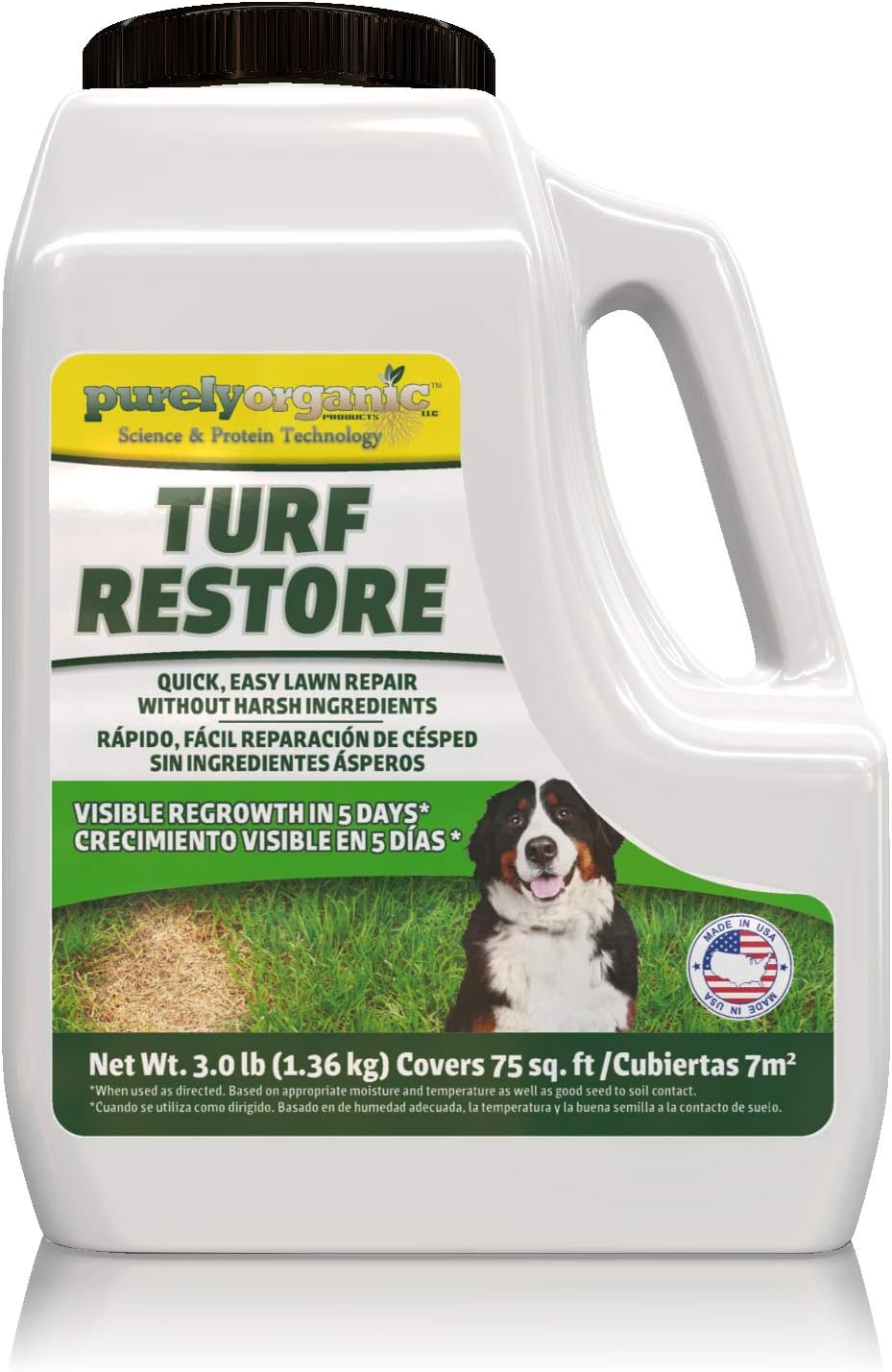 Turf Restore Grass Repair Mix with Seed & Lawn Food, Covers 75 sq. ft.