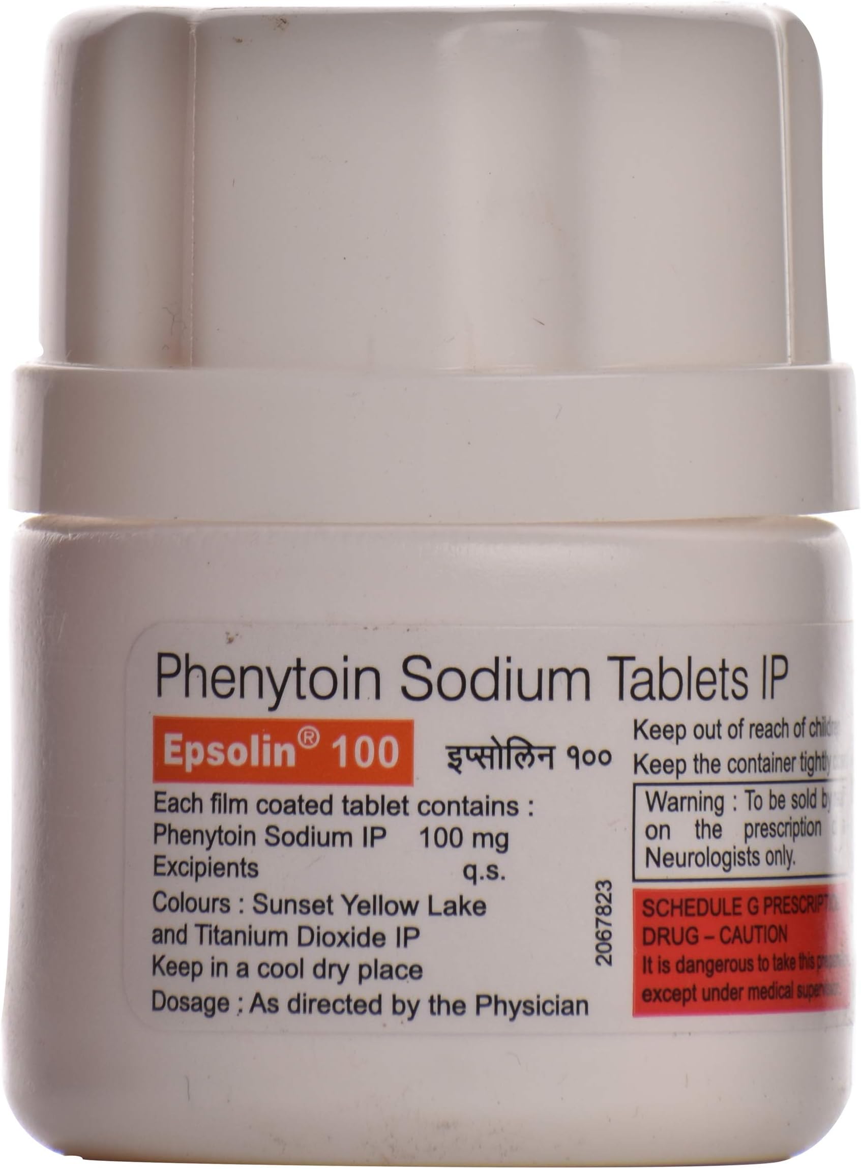 Epsolin 100 - Bottle of 100 Tablets