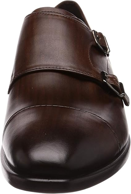 ecco double monk strap