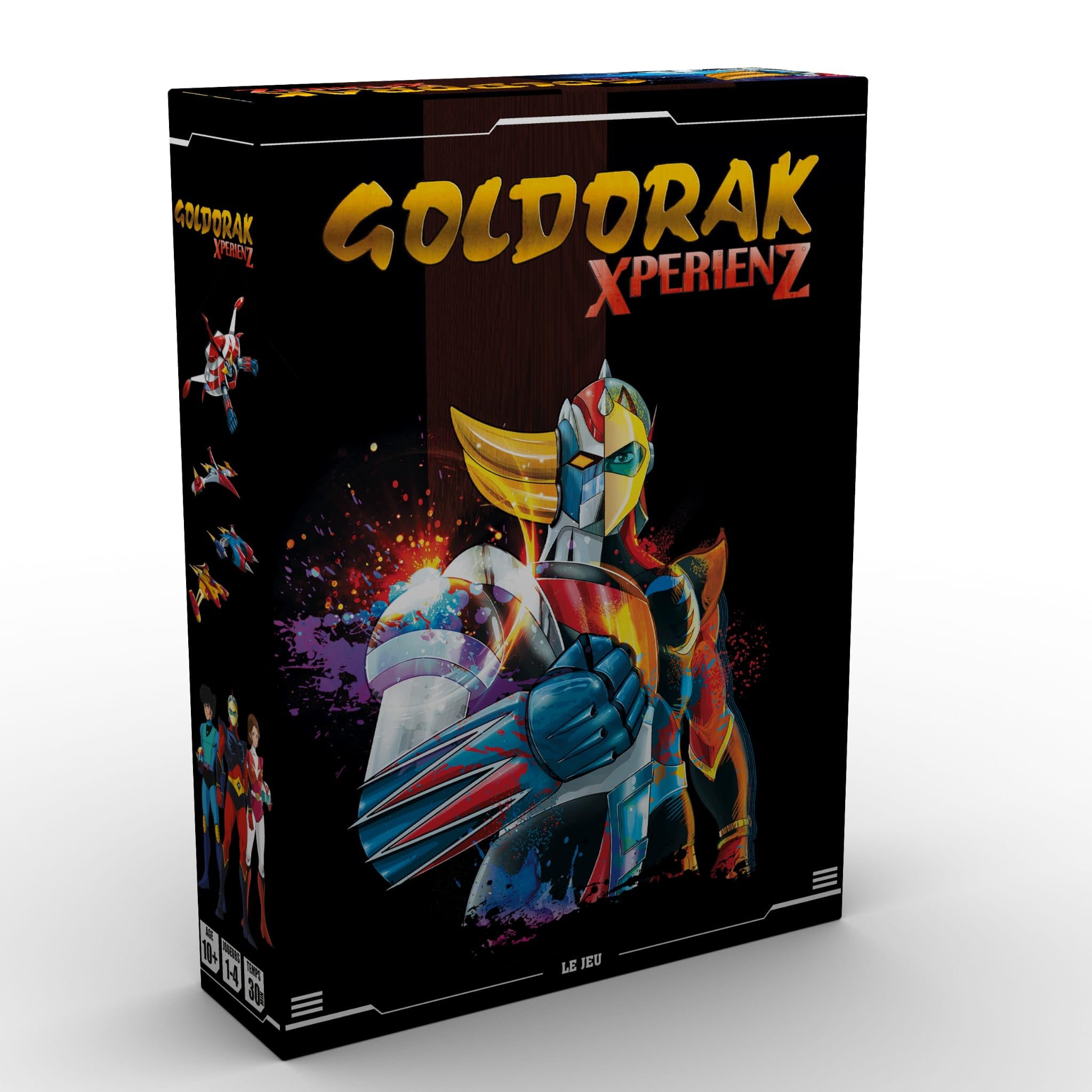 Goldorak XperienZ - Le Jeu | Jeu de société | Jeu de plateau | Goldorak | Ufo Robot Grendizer | Entre amis et en famille | Coopératif | Stratégie | Licence officielle | Animés de notre enfance