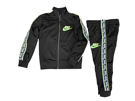 Nike アスレチックジャケット C.B.A. Amazon.com: Nike Little Boys Logo Taping Jacket and Pants 2