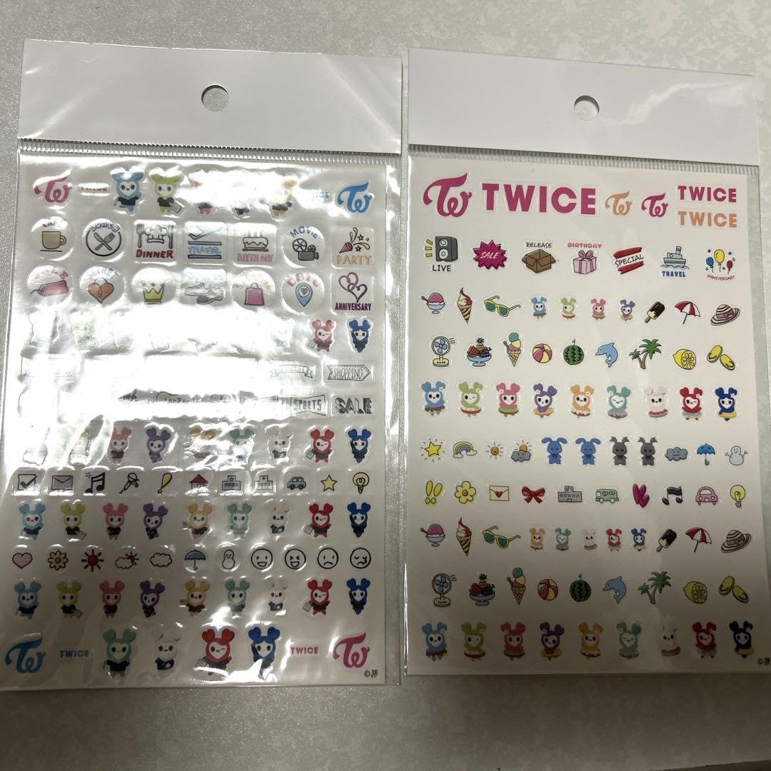 TWICE ステッカー Amazon.co.jp: クリスタルステッカー Twice トゥワイス (1