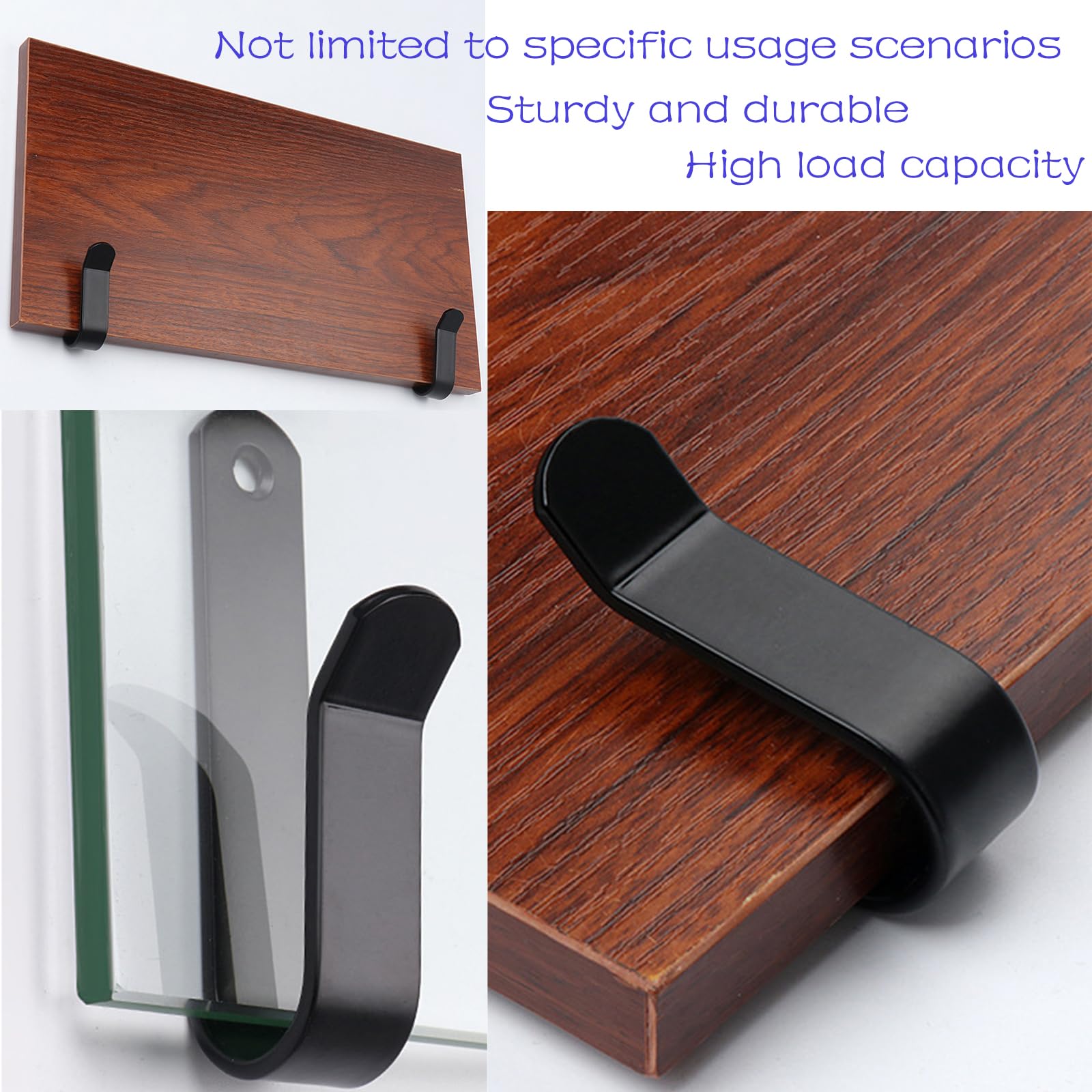 6 Pezzi Supporto da Parete per Snowboard, Appendiabiti da Parete per Snowboard, Snowboard Accessori Gancio Muro, Snowboard Wall Mount, Skateboard Espositore, per Skiboard, Longboard