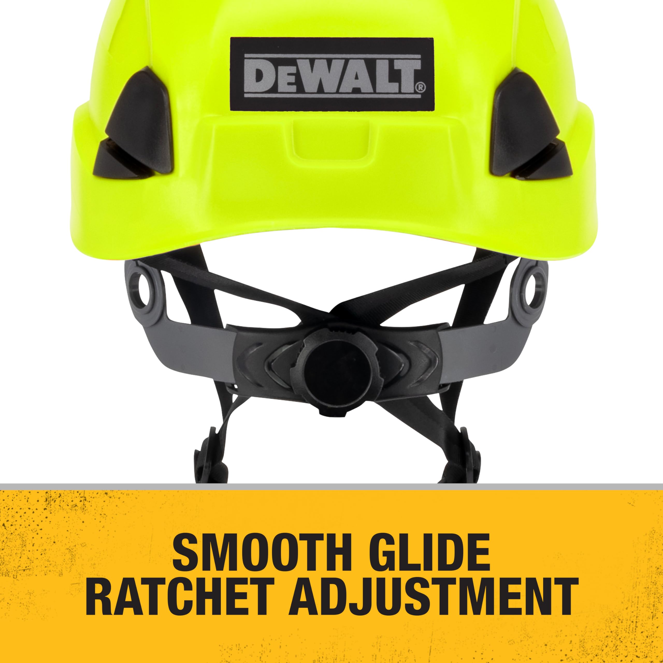 DEWALT Casque de sécurité à cliquet Type II Classe E 4 Points Non ventilé