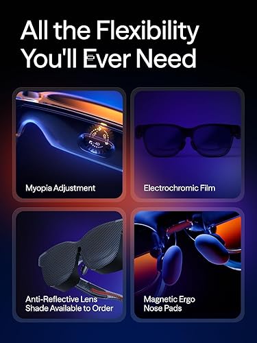 Miniatura 7 de VITURE Lentes Luma Ultra XR, pantalla ultra nítida de 152 pulgadas, soporte completo 6Dof, gestos de mano AR, 52 FOV, 1500 nits, para iPhone 171615,