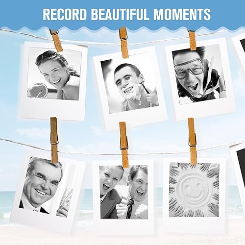 Miniatura 6 de Epakh 12 rollos de papel térmico para cámara, papel de recarga instantánea para cámara, rollos de impresora fotográfica, 2.2 x 1.1 pulgadas (blanco)