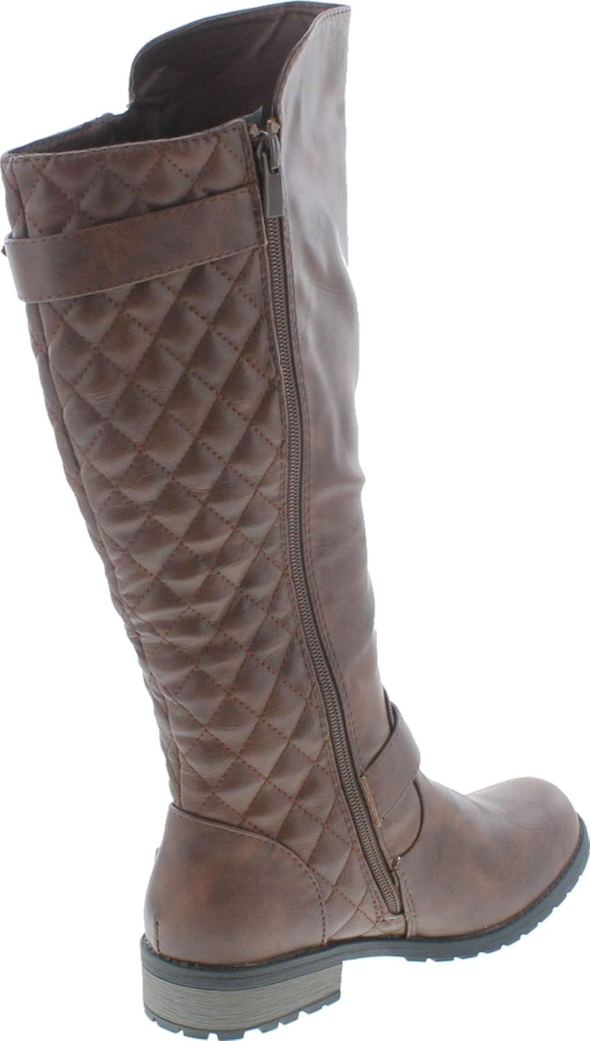 Forever Link Mango-21 Lady Boot 10 Brown