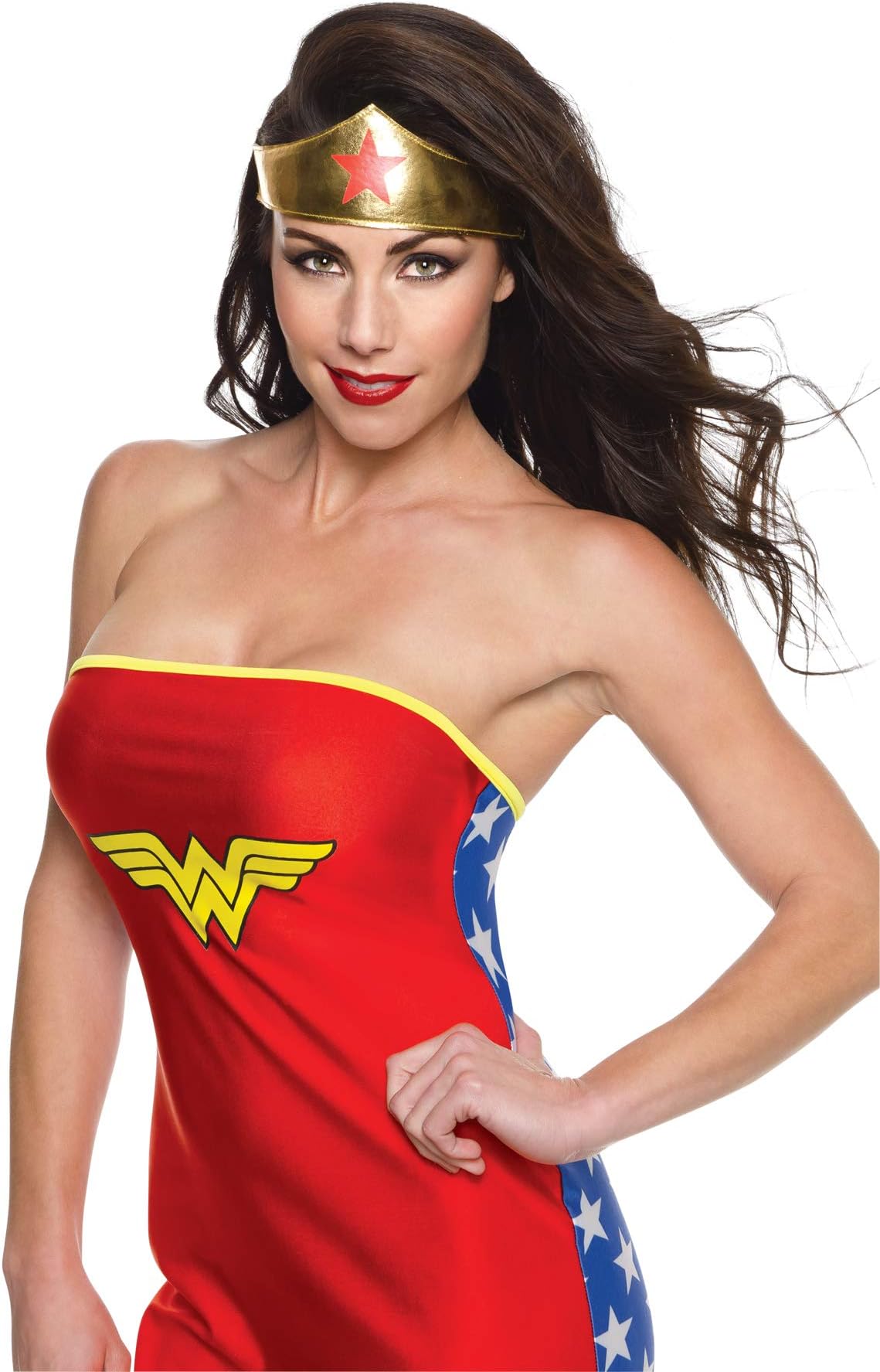 Rubie's Official Wonder Woman Tiara Fancy Dress Costume