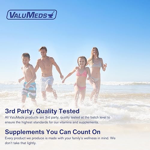 Miniatura 5 de ValuMeds Omega-3 2000 mg Aceite de pescado EPA + DHA 1480 mg Suplemento 90 cápsulas blandas  Apoyo integral para la salud del corazón, el cerebro y