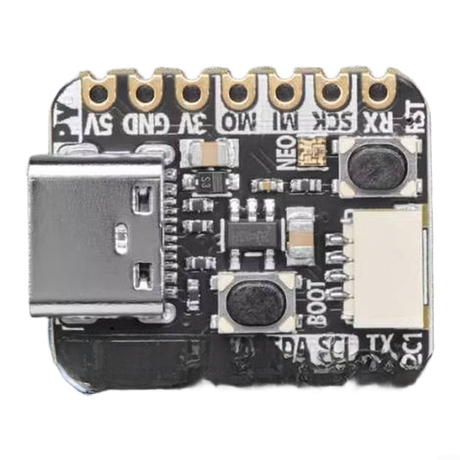 Placa de microcontrolador RP2040 Stemma QT para creadores en movimiento