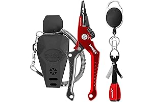 SAMSFX Aluminum Fishing Pliers-Reel Rescue Fishing Buddy Tool