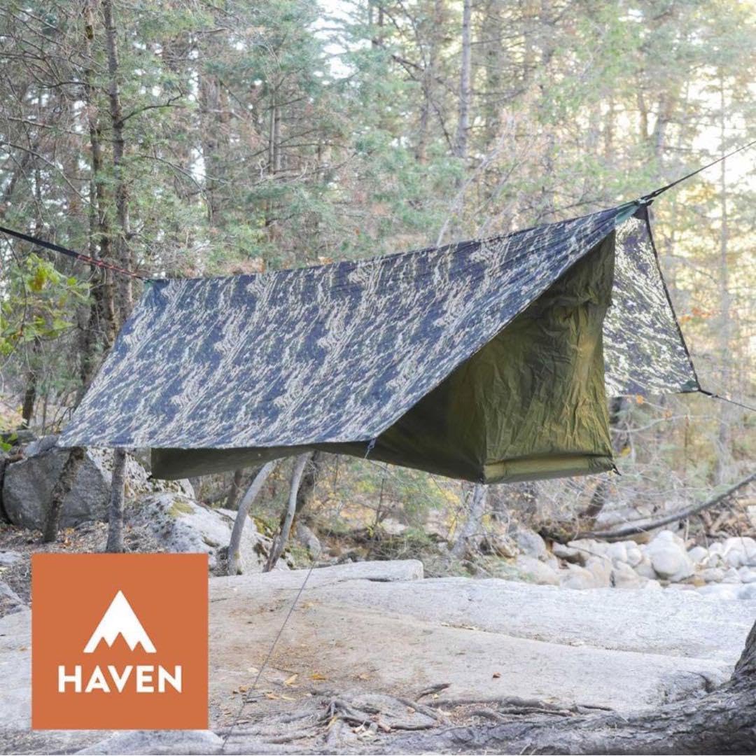 【新品未使用】Haven Tent ハンモックテント スタンダード カモ 未使用 Haven Tent ハンモックテント スタンダード カモ ヘブン