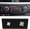 Air Conditioning Control Button, ABS AC Climate Control Button Replacement Fit for E90 E91 E92 E93 F25 X1 X3E84