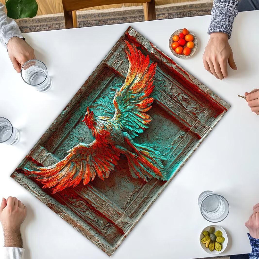 Puzzle 1500 Pièces Adultes, Puzzle 1500 Pieces Phénix, Cadeau Femme -2214