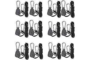 Adjustable Grow Light Rope Hangers