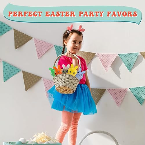 Miniatura 6 de Paquete de 5 pelotas de Pascua para adultos, para aliviar el estrés de Pascua y aliviar el estrés, regalos para la cesta de Pascua (5 unidades)