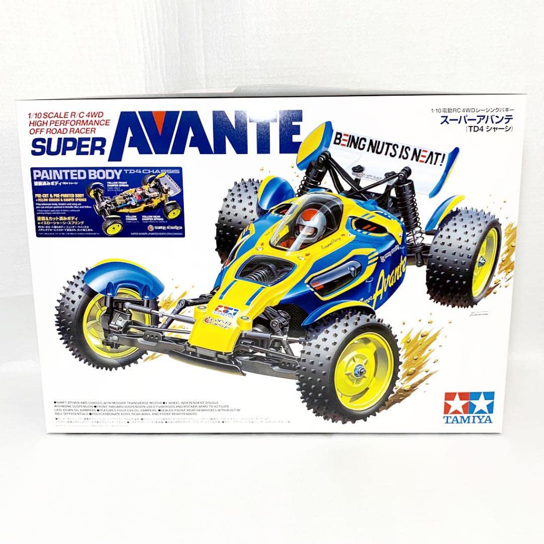 TD4 タミヤスーパーアバンテ用　チームアザラシレキスター　新品塗装済ボディ fit=scale-down,w=1200