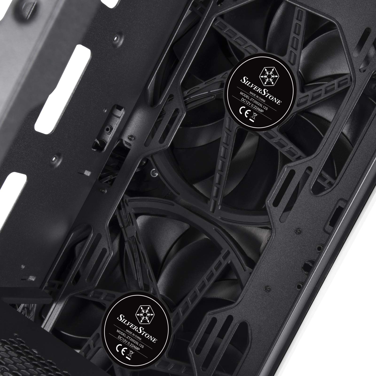 CAJA PC SILVERSTONE SST-SEA1SB-G - ATX SETA A1 LATERAL DE VIDRIO TEMPLADO PLATEADO/NEGRO