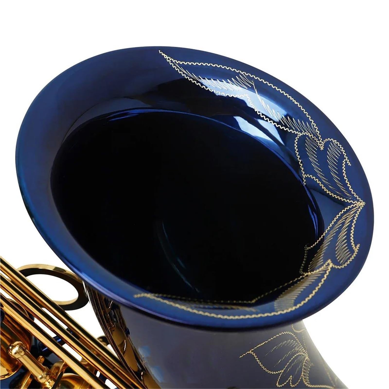 Saksofon Tenorowy Bb Profesjonalny Instrument Dęty Blaszany Z Futerałem I Akcesoriami