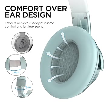 Amazon.com: AUSDOM Wireless Headphones Noise Cancelling