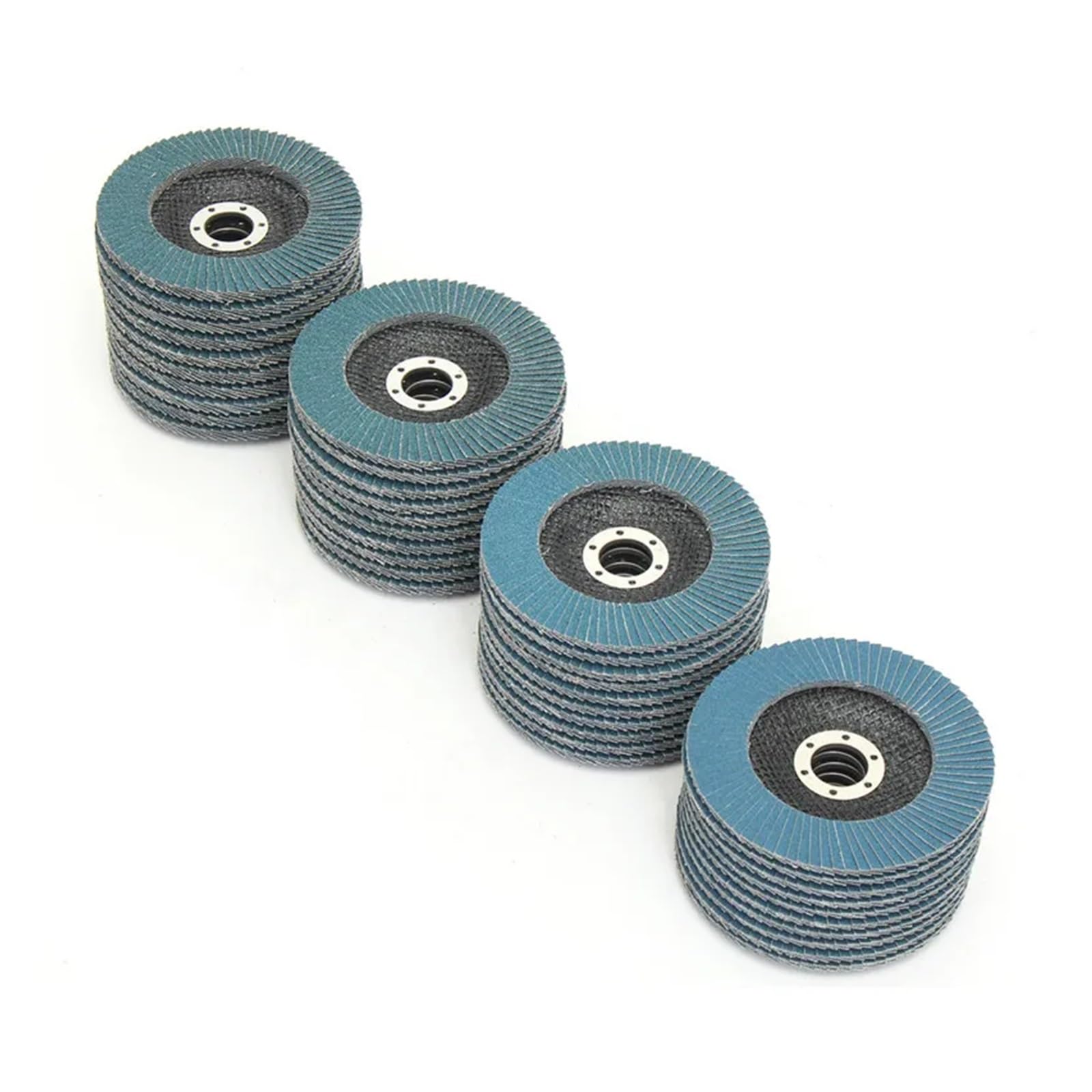 10 szt. tarcze listkowe 125 mm szlifierka kątowa tarcze szlifierskie 40/60/80/120 tarcze listkowe metalowe do usuwania narzędzia ściernego (60)
