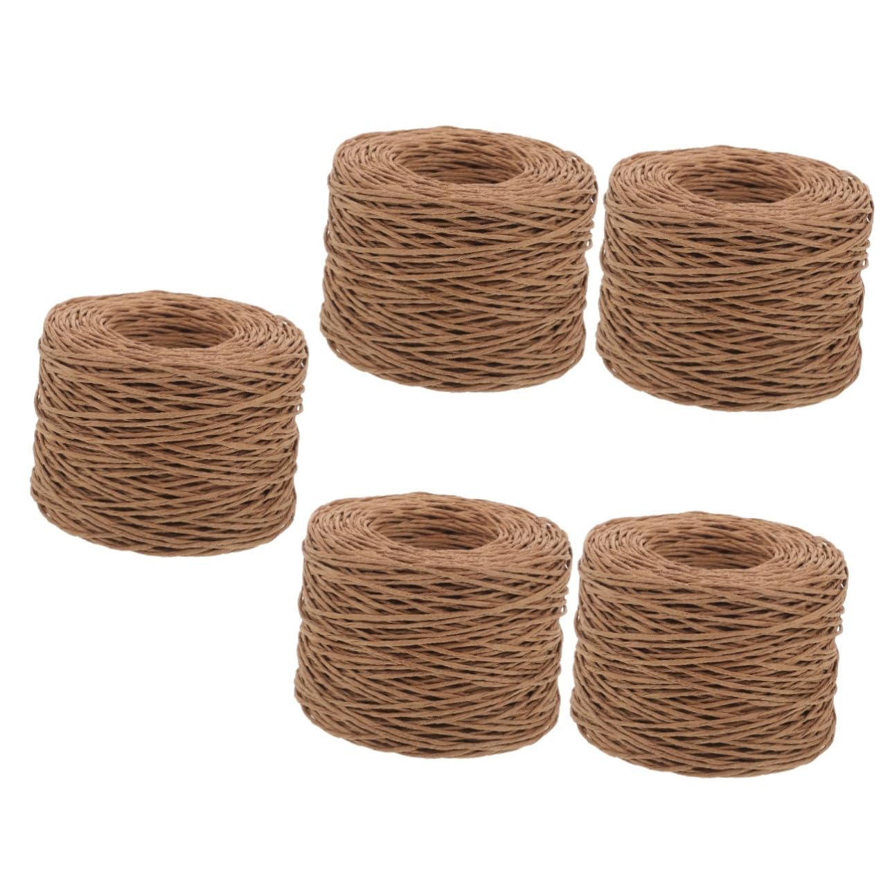 Corde multi usage pour diy et ateliers créatifs, pack jojofuny de 5 rouleaux décoratifs de fête