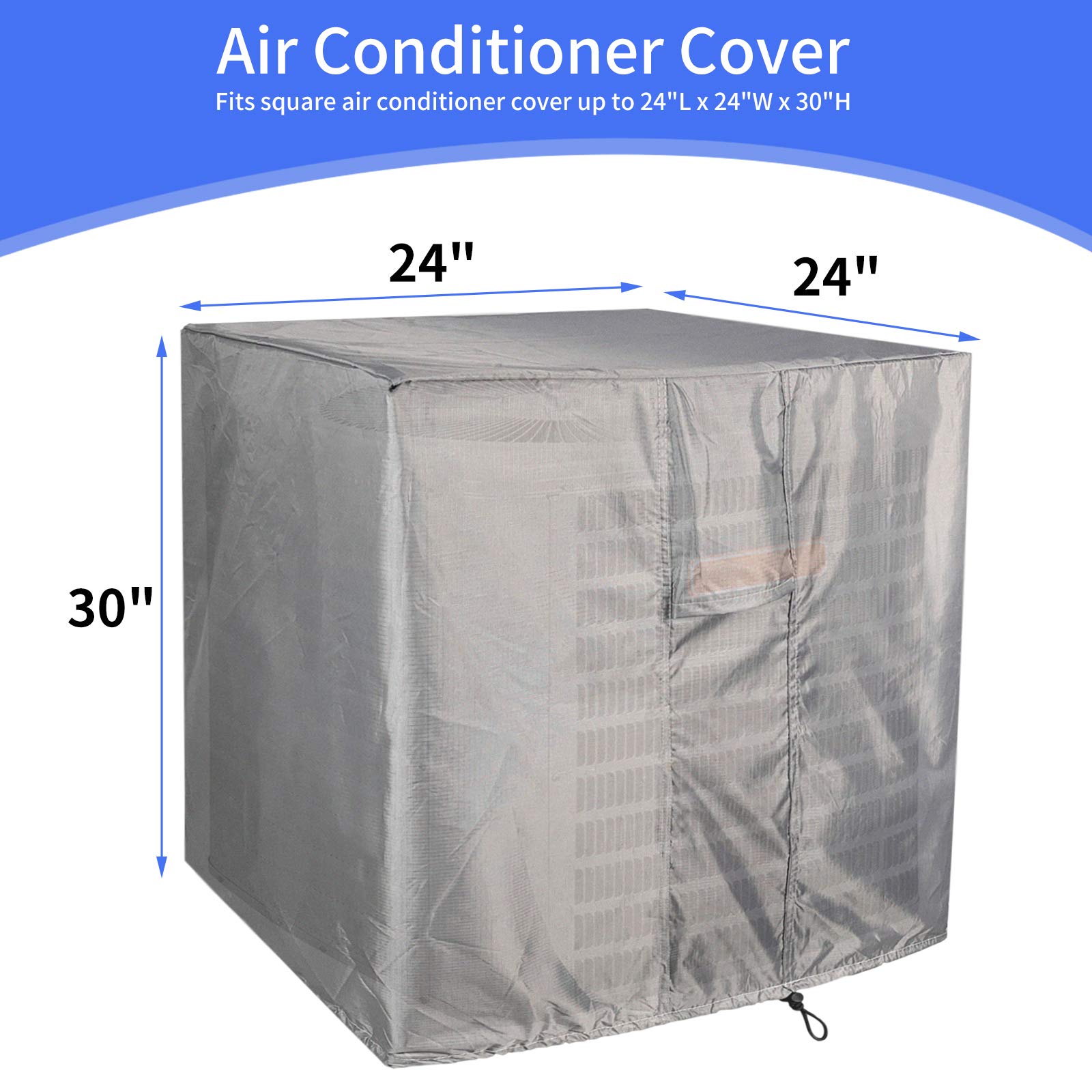 Outdoor Air Conditioner Cover Waterproof Anti-Dust Cover For