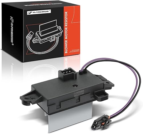 Miniatura 8 de A-Premium Módulo de control de resistencia del motor del ventilador de CA compatible con Chevrolet Silverado Avalanche Suburban Tahoe 2003-2007 y