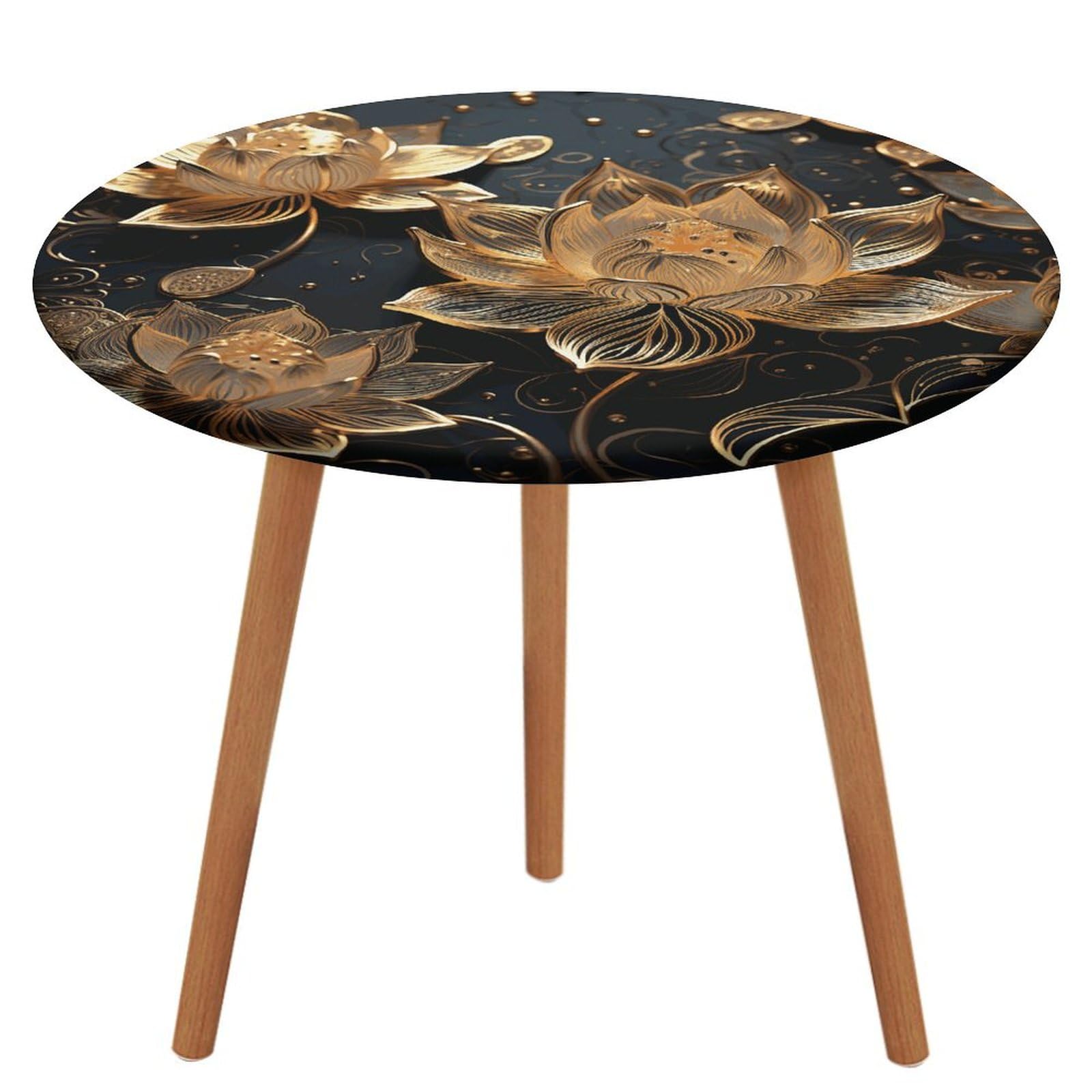Nappe ronde bohème pour pique-nique chic et camping en plein air 130cm