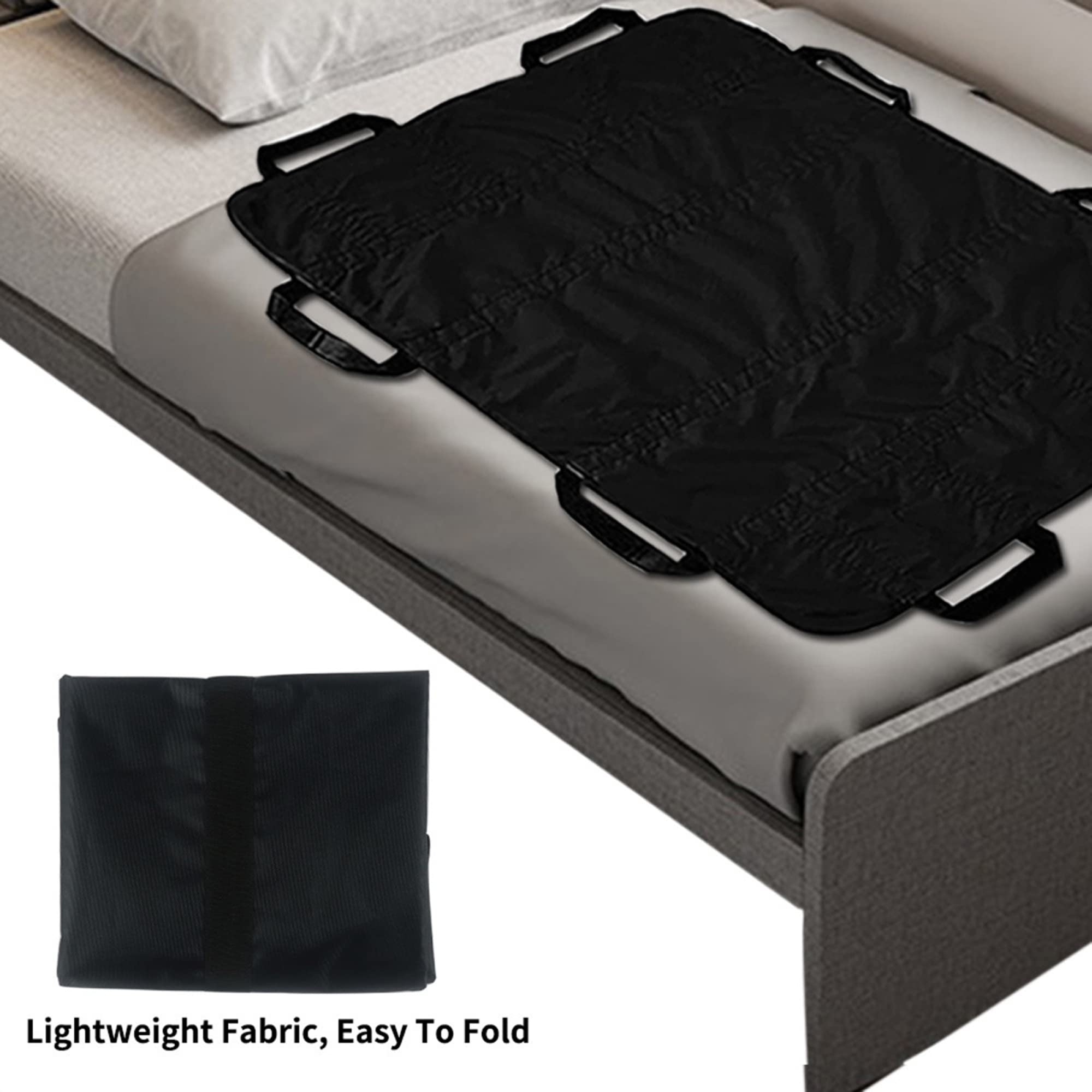 Almohadilla de posicionamiento de Cama con Asas reforzadas Almohadillas Reutilizables y Lavables para Levantar, Girar, Mover y reposicionar - Pacientes y discapacitados