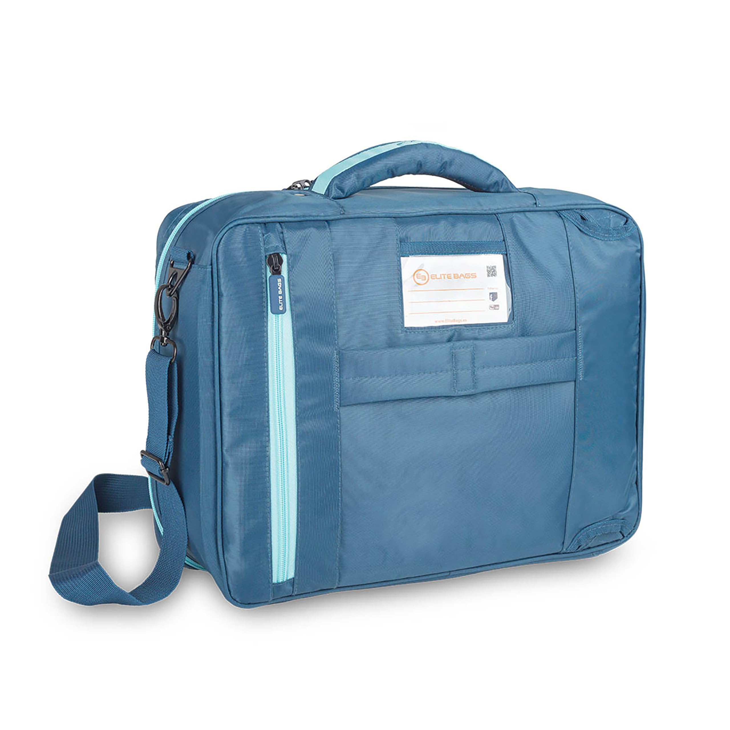 Elite Bags Practi's - Maletín sanitario de asistencia domiciliaria, Azul, 40 x 30 x 12 cm