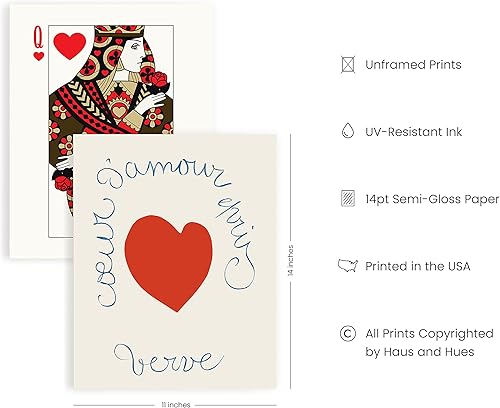 Miniatura 9 de HAUS AND HUES Arte abstracto para pared, juego de 6 arte moderno japonés para pared, decoración de pared estética, póster de mariposa y luna, obra