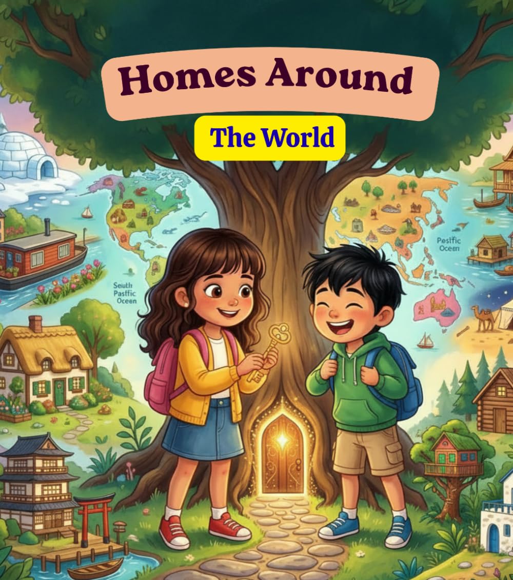 Homes Around the World: Discover how families live in different homes around the world! (Little Travelers Around the World)