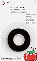 Vista 12 de Dritz 226 Stitch Witchery, peso ultraligero, 5/8 pulgadas x 20 yardas, color blanco