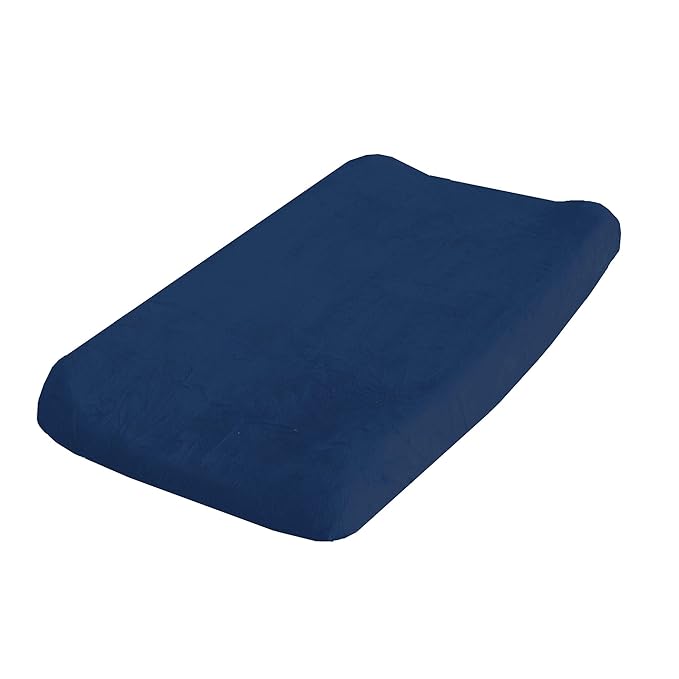 Go Mama Go Minky Changing Pad Cover, Navy