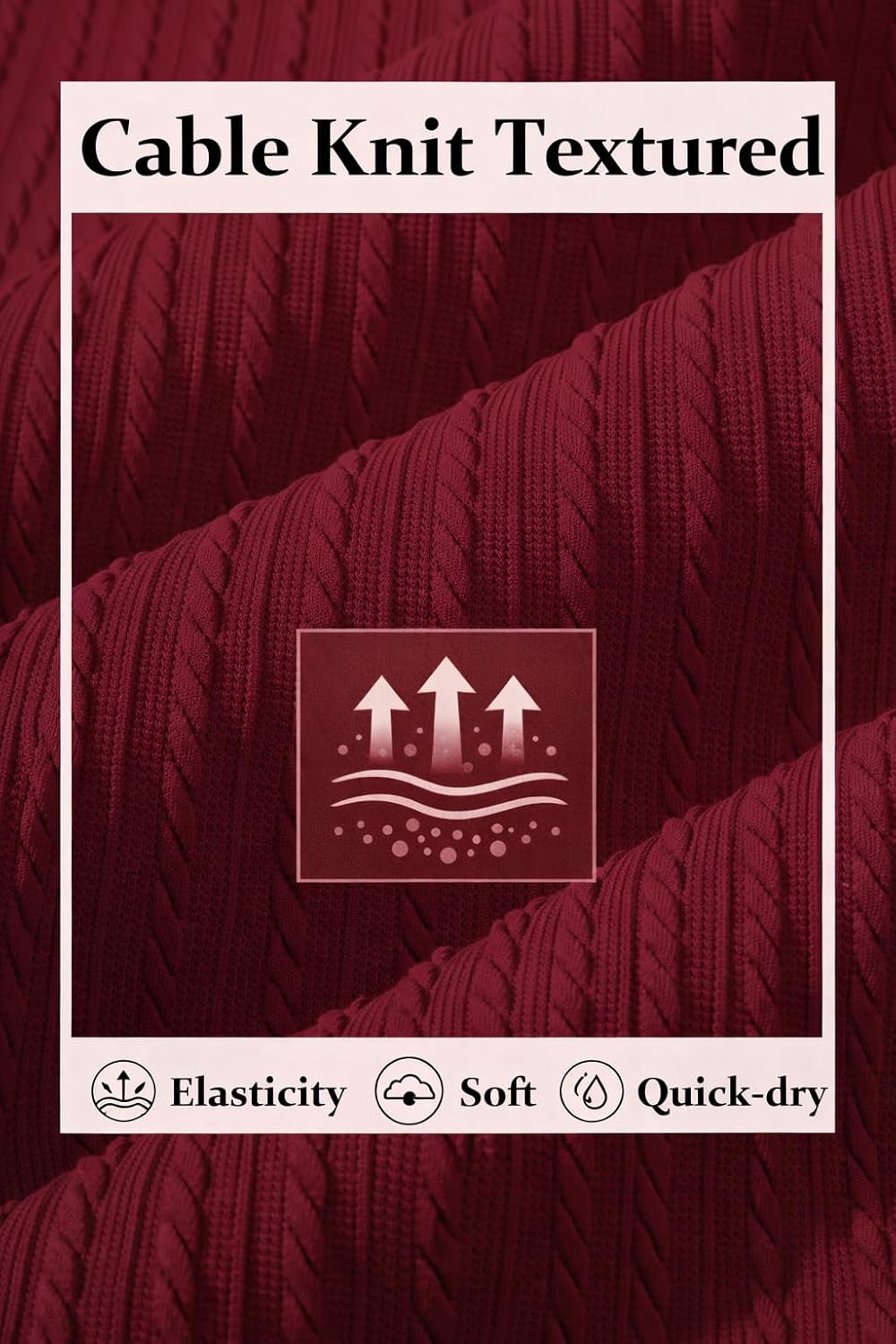 COOFANDY Men's 2 Piece Outfits Beach Knit Jacquard Sleeveless Shirt and Shorts Sets Summer Athletic Vacation Set - Image 6