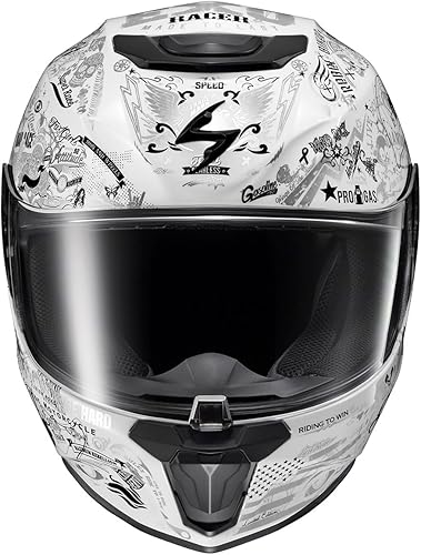 Vista 33 de ScorpionEXO R420 - Casco integral y urbano para motocicleta, de policarbonato, con bolsillos para altavoces, certificación DOT y Snell, para adultos