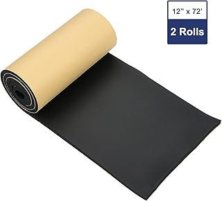 2 Pack Self-Adhesive Sound Insulation Acoustic Foam, Sound Proof Padding, Fire/Water Resistant Acoustic Treatment Foam, 0....