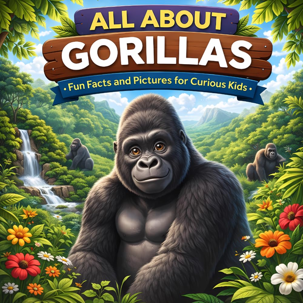 All About Gorillas: Fun Facts and Pictures for Curious Kids