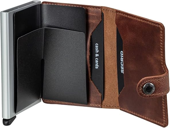 Secrid Unisex-Adult's Modern, Brown, Einheitsgroe