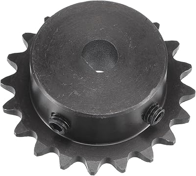uxcell 20 Tooth Roller Sprocket B Type, 25 Chain Single Strand 1/4