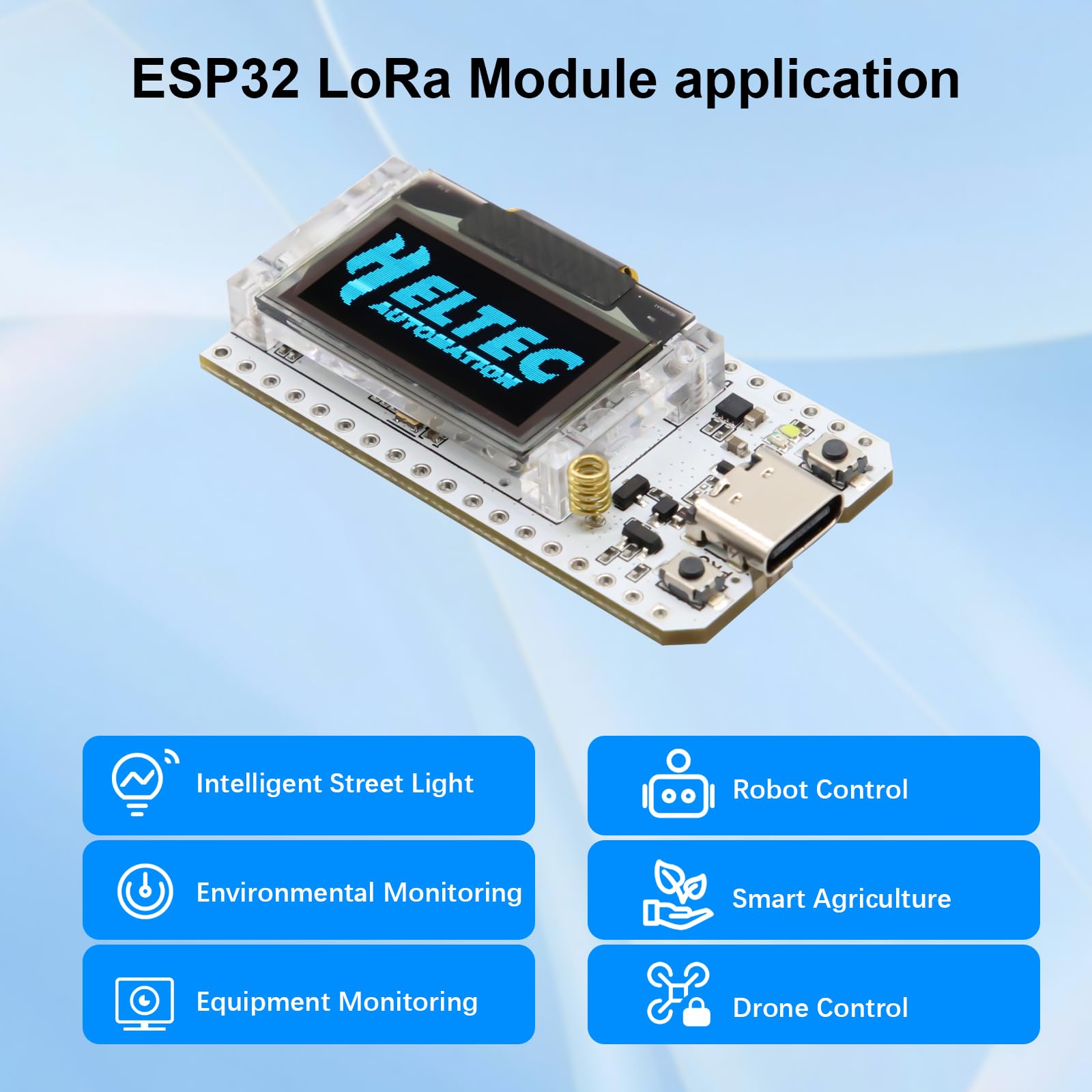 3PCS LoRa V3 Meshtastic scheda di sviluppo AYWHP LoRa per ESP32 Display con antenna Type-C Dual Core IOT Board 240 MHz Bluetooth WiFi 863 928 MHz per Arduino
