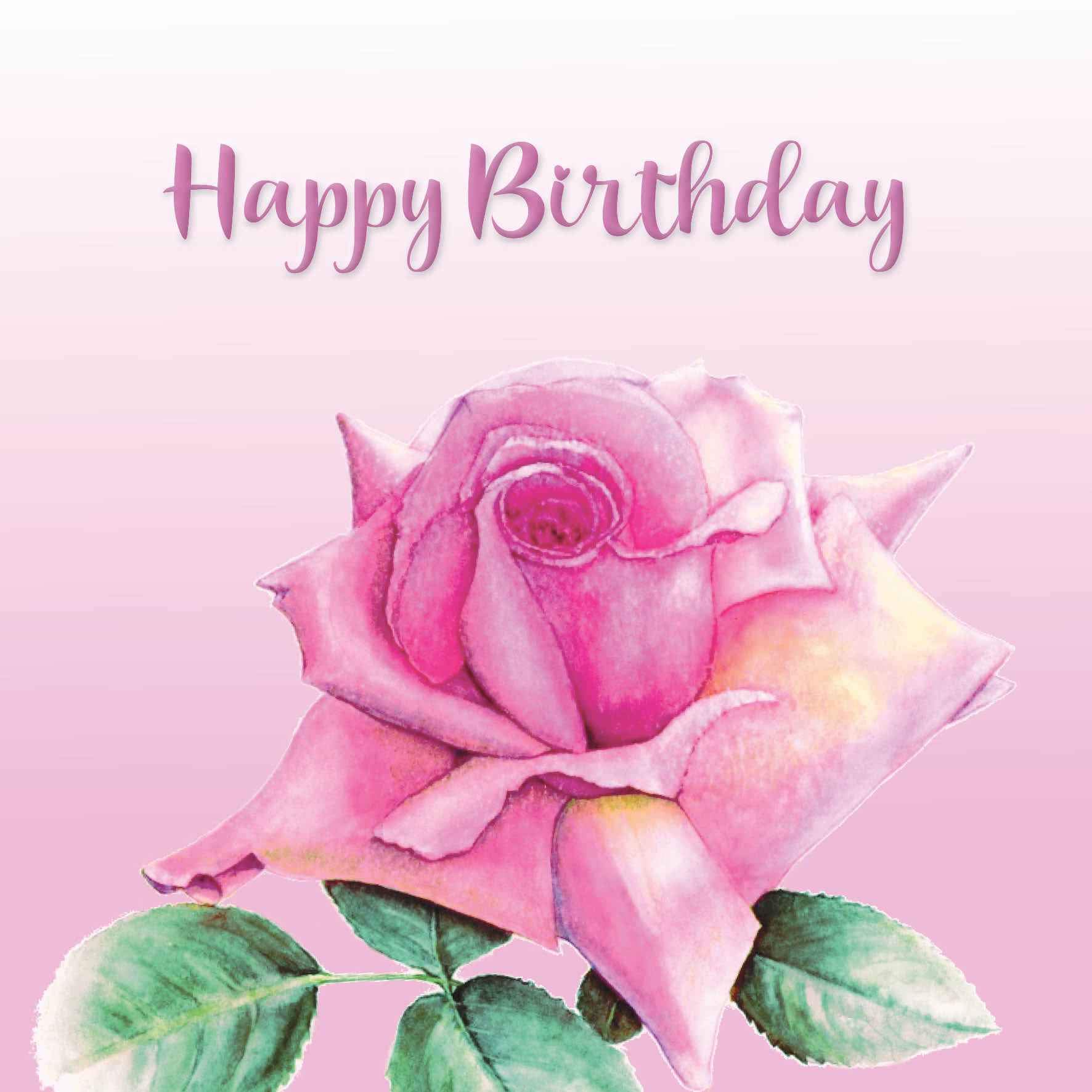 Pink Roses Happy Pink Roses Happy Birthday Words
