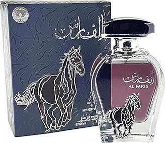 Al Faris 100ml | Eau de Arabian Parfum | Beautifully Scented Musk | Spice & Floral Aroma (for Men and Women) (Unisex)