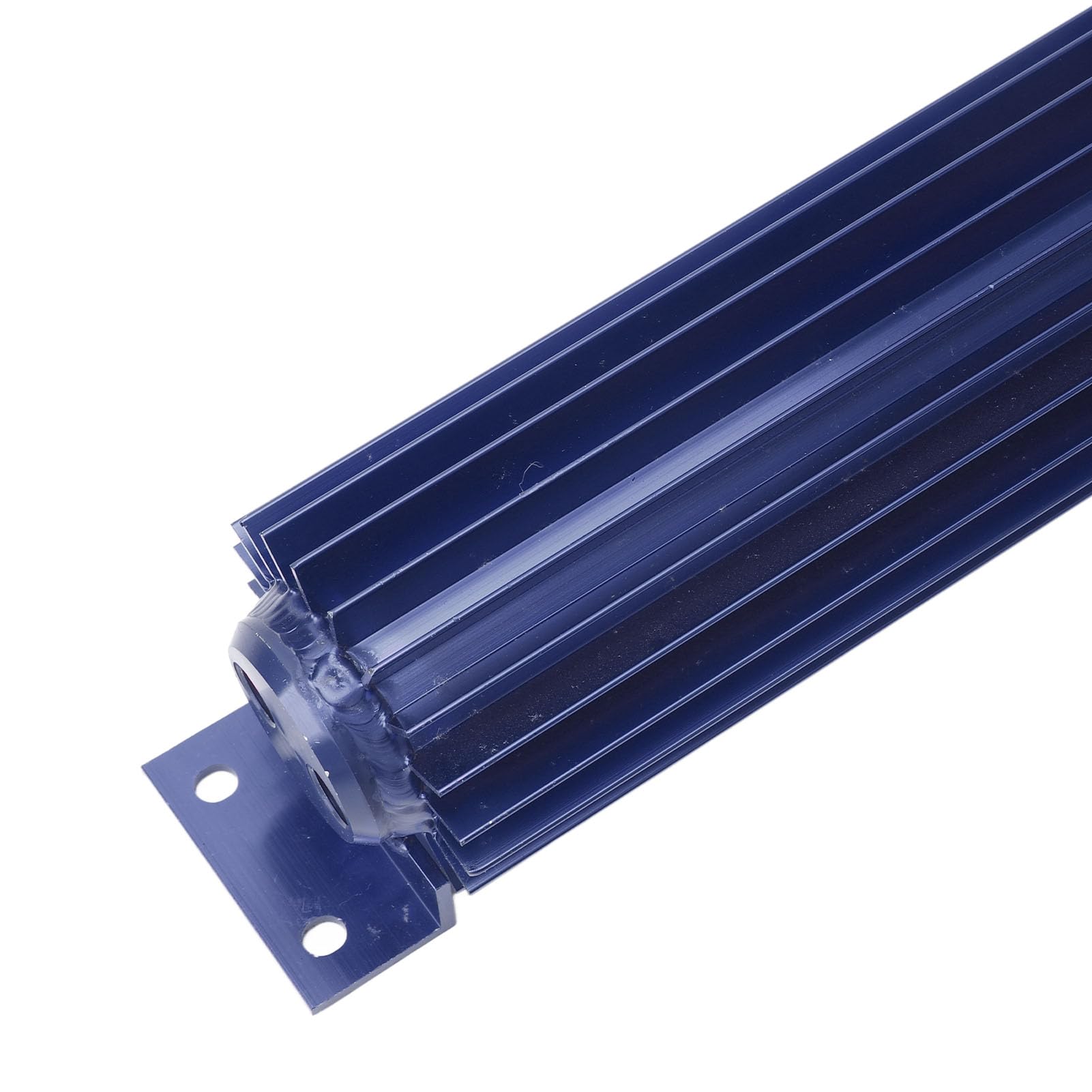 ANGGREK Radiatore dell'olio per Trasmissione Alettata in Alluminio da 18 Pollici con Tecnologia Dual Pass per un Raffreddamento Efficiente in Auto e Camion (BLUE)