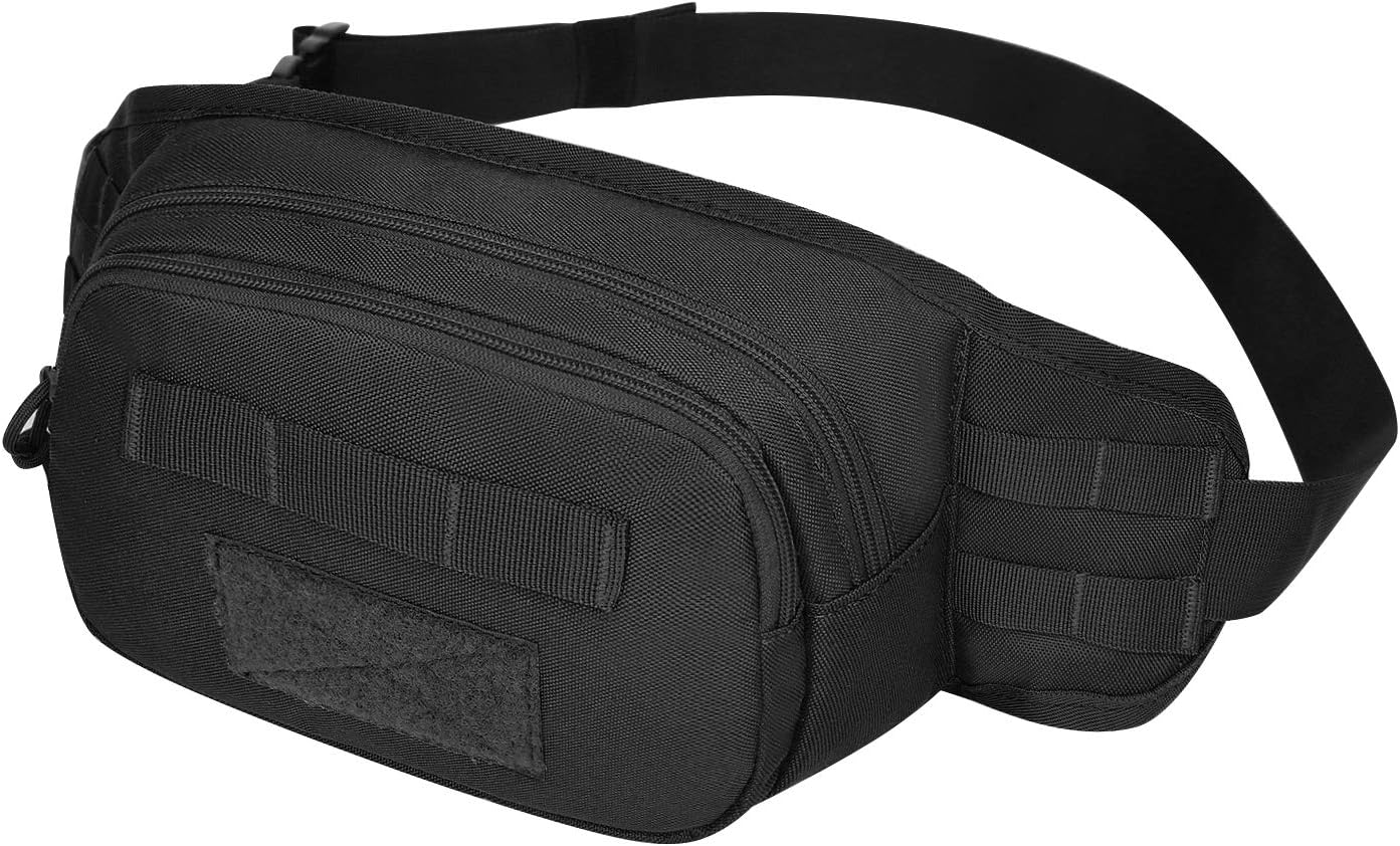 Mardingtop Military Fanny Pack Waist Bag for Tactical Cycling Camping Hiking Fishing Traveling Outdoor Sport