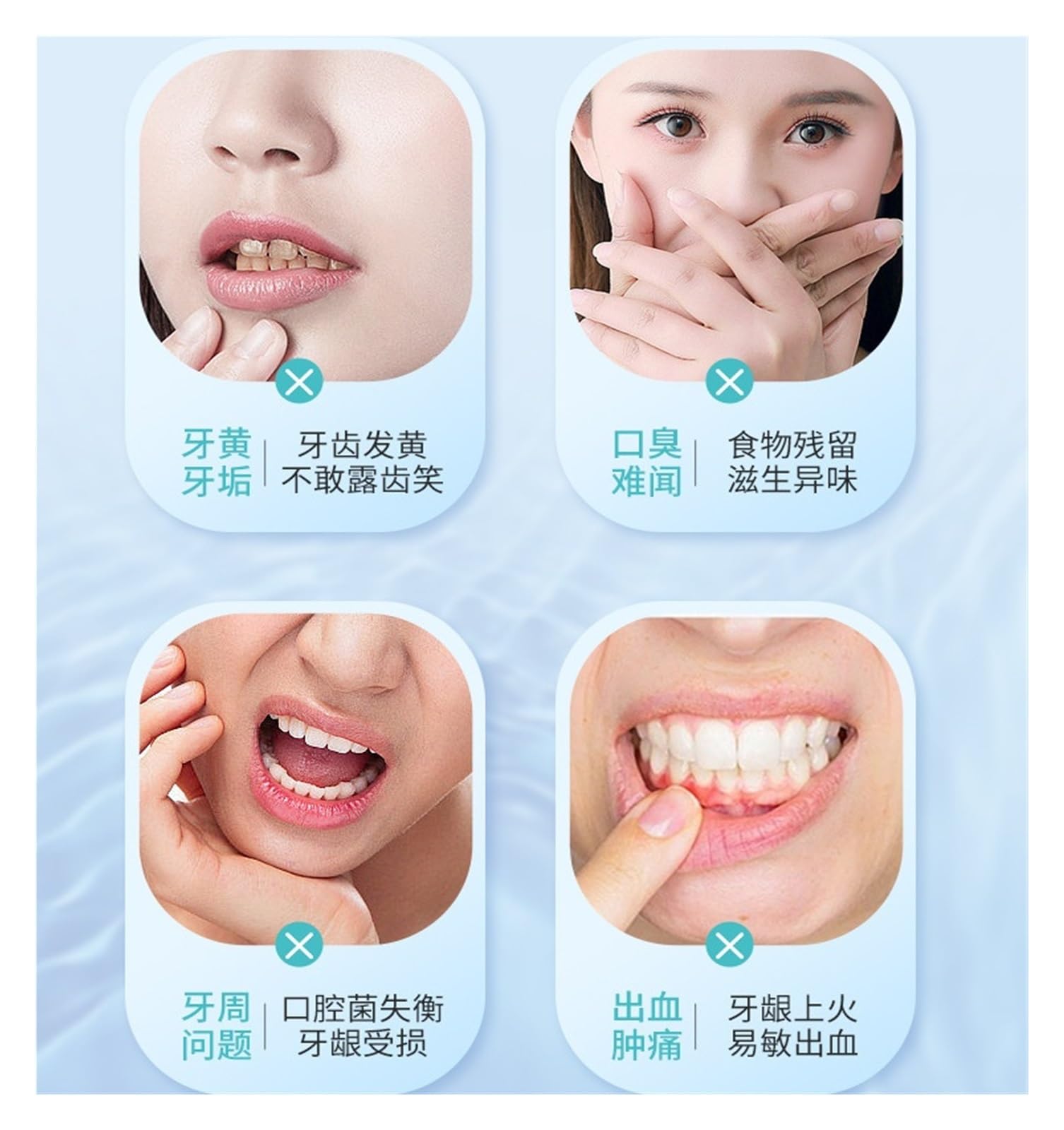 La pasta de dientes Fresh Breath 180 g limpia eficazmente las manchas té, café y tabaco(3pcs)