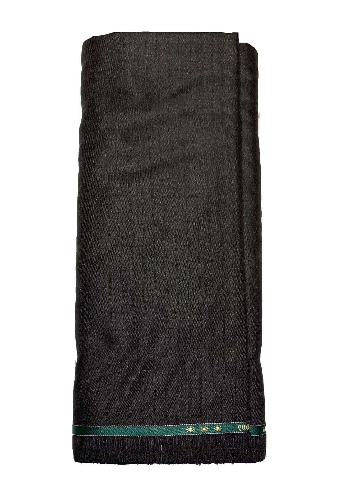 Raymond FabricsRaymond Black Premium Self Design 3 Meter Suit Fabric for 2 piece (Coat and Pant)